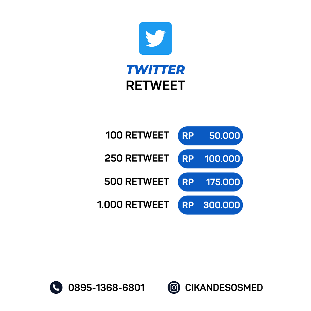 Jasa Retweet Twitter untuk Meningkatkan Viralitas